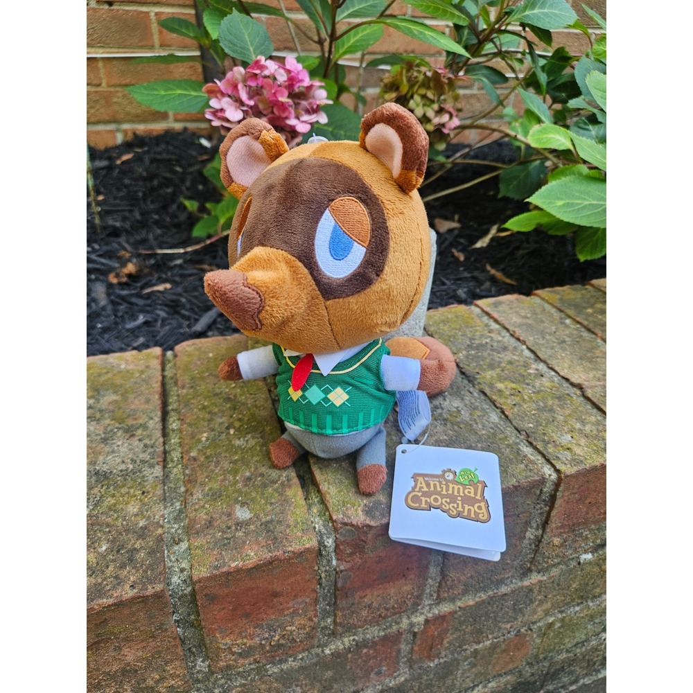 Nintendo Animal Crossing Leaf Tom Nook Plushie Plush Stuffed Animal
